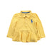 A Yellow Long Sleeve Dresses from Ralph Lauren in size 12-18M for girl. (Front View)