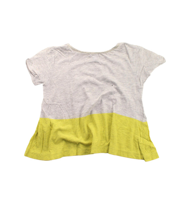 A Grey Short Sleeve Tops from COS in size 2T for girl. (Back View)