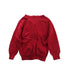 A Red Cardigans from Jacadi in size 2T for girl. (Back View)