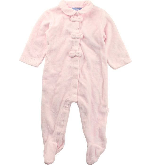 A Pink Onesies from Jacadi in size 3-6M for girl. (Front View)