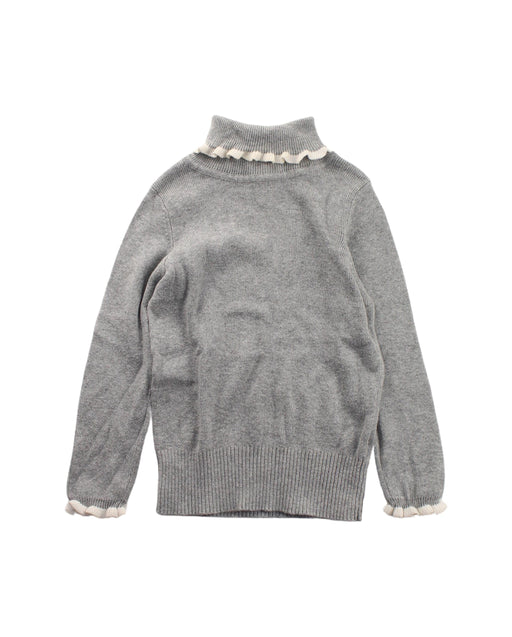 A Grey Knit Sweaters from Kingkow in size 18-24M for girl. (Front View)