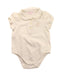 A Ivory Short Sleeve Bodysuits from Nicholas & Bears in size 12-18M for girl. (Front View)