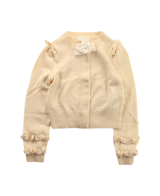 A Ivory Knit Sweaters from Nicholas & Bears in size 4T for girl. (Front View)