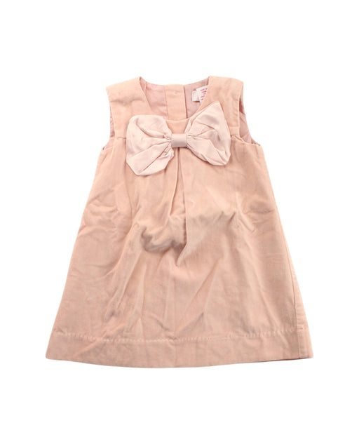 A Peach Sleeveless Dresses from Camilla in size 12-18M for girl. (Front View)