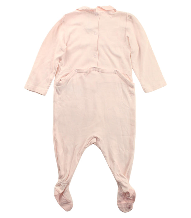 A Pink Onesies from Dior in size 3-6M for girl. (Back View)