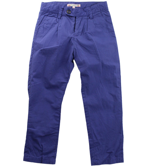A Purple Casual Pants from Bonpoint in size 4T for girl. (Front View)