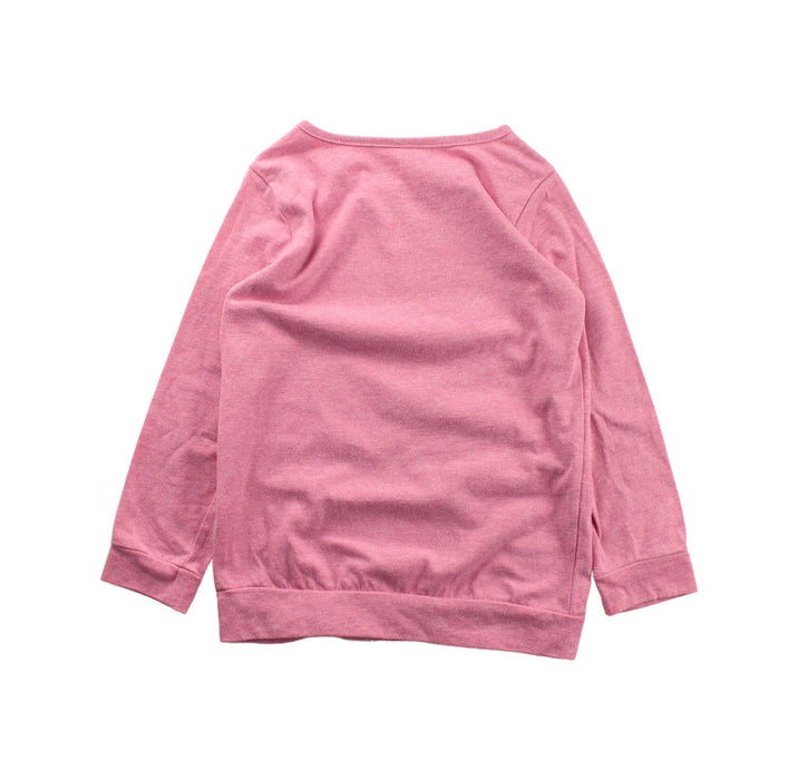 A Pink Crewneck Sweatshirts from Juicy Couture in size 6T for girl. (Back View)