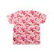 A Pink Short Sleeve Polos from BAPE KIDS in size 4T for boy. (Back View)