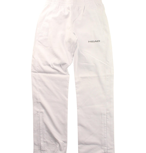 A White Casual Pants from HEAD in size 7Y for neutral. (Front View)
