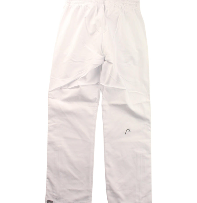 A White Casual Pants from HEAD in size 7Y for neutral. (Back View)