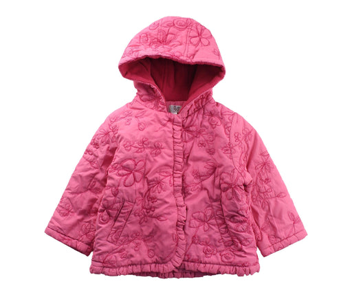 A Pink Lightweight Jackets from Kingkow in size 18-24M for girl. (Front View)