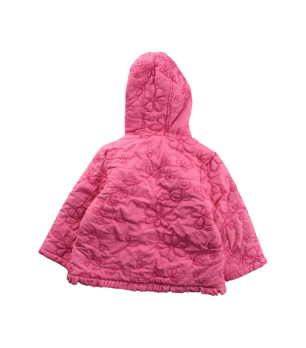A Pink Lightweight Jackets from Kingkow in size 18-24M for girl. (Back View)