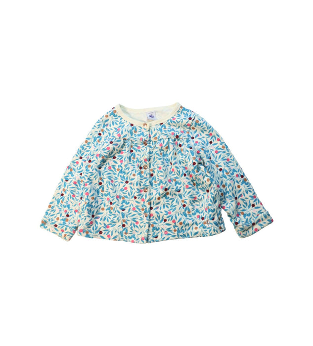 A Multicolour Cardigans from Petit Bateau in size 2T for girl. (Front View)