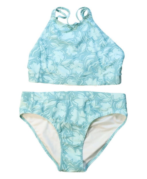 A Blue Bikinis from Z By Zella Girl in size 10Y for girl. (Front View)