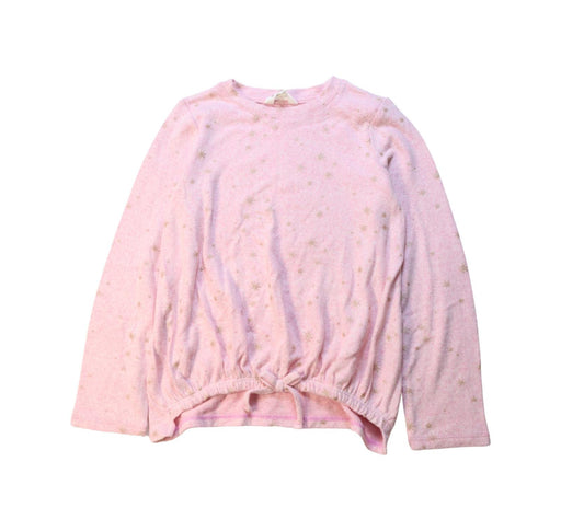 A Pink Long Sleeve Tops from Milkshake in size 8Y for girl. (Front View)