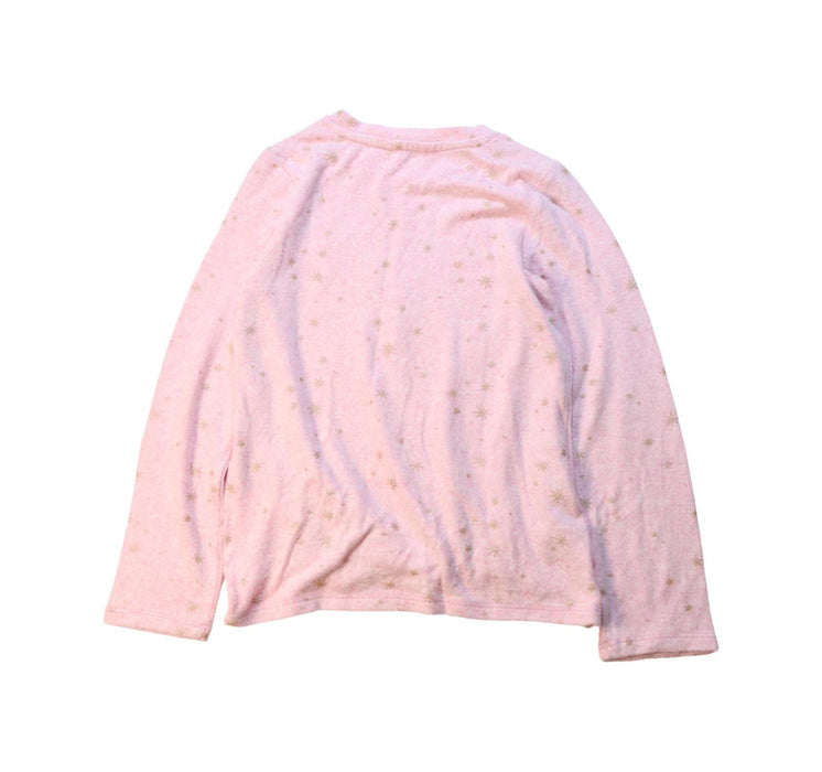 A Pink Long Sleeve Tops from Milkshake in size 8Y for girl. (Back View)