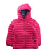 A Pink Puffer/Quilted Jackets from Joules in size 4T for neutral. (Front View)
