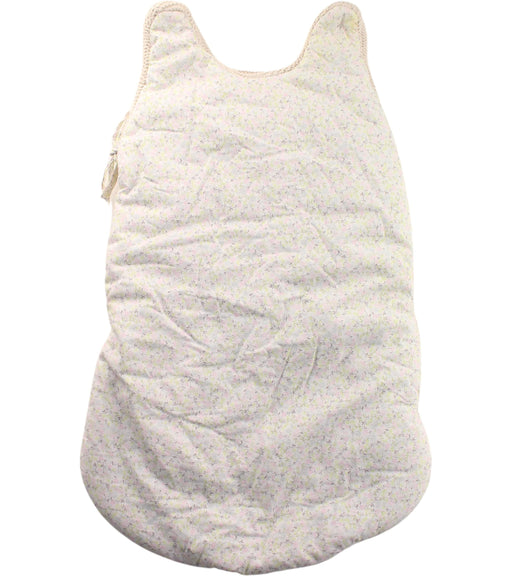 A White Sleepsacs from Jacadi in size O/S for girl. (Front View)