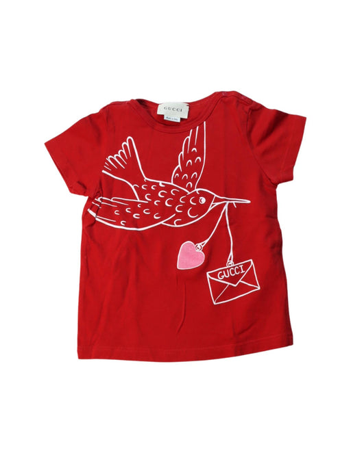 A Multicolour Short Sleeve T Shirts from Gucci in size 18-24M for girl. (Front View)