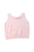 A Pink Sleeveless Tops from Aosta in size 2T for girl. (Back View)