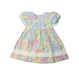 A Multicolour Short Sleeve Dresses from Aosta in size 3T for girl. (Back View)