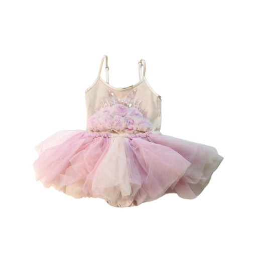 A Multicolour Sleeveless Dresses from Tutu Du Monde in size 12-18M for girl. (Front View)