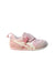 A Pink Sneakers from ASICS in size 18-24M for girl. (Front View)