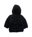 A Black Puffer/Quilted Jackets from Vertbaudet in size 12-18M for boy. (Back View)