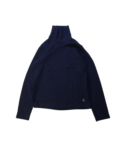 A Navy Long Sleeve Tops from Petit Bateau in size 8Y for neutral. (Front View)