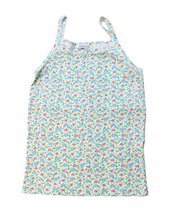 A Multicolour Sleeveless T Shirts from Petit Bateau in size 10Y for girl. (Front View)