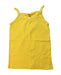 A Yellow Sleeveless T Shirts from Petit Bateau in size 10Y for girl. (Front View)