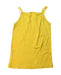 A Yellow Sleeveless T Shirts from Petit Bateau in size 10Y for girl. (Back View)