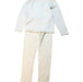 A White Pyjama Sets from Petit Bateau in size 10Y for neutral. (Back View)