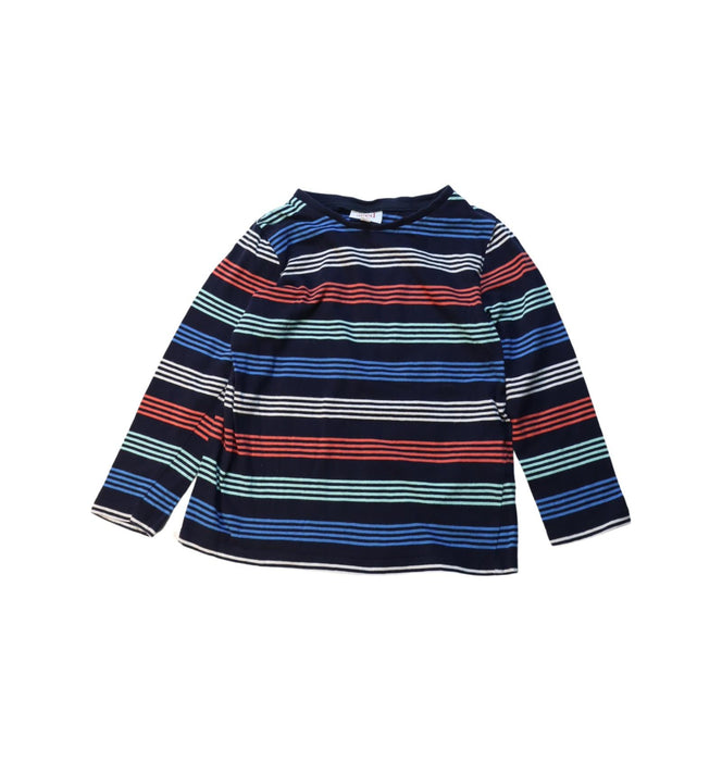 A Multicolour Long Sleeve T Shirts from Seed in size 4T for boy. (Front View)