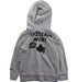 A Grey Hooded Sweatshirts from Hysteric Mini in size 5T for boy. (Back View)