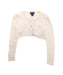 A White Cardigans from Polo Ralph Lauren in size 5T for girl. (Front View)