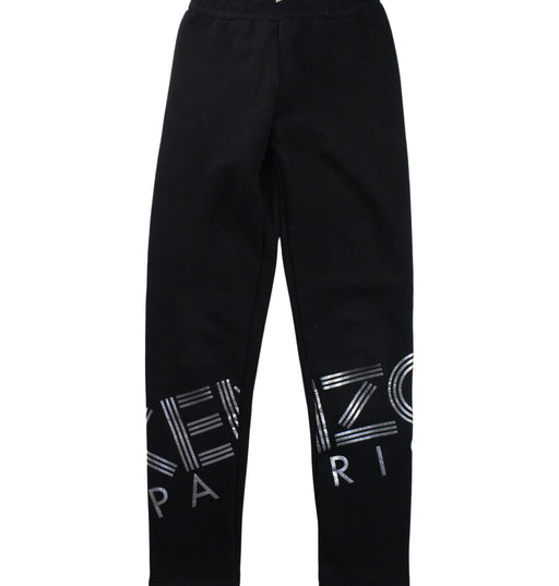 A Black Leggings from Kenzo in size 10Y for girl. (Front View)