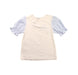 A Blue Short Sleeve Tops from Anna Sui in size 7Y for girl. (Back View)