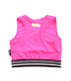 A Pink Sleeveless T Shirts from GCDS in size 10Y for girl. (Back View)