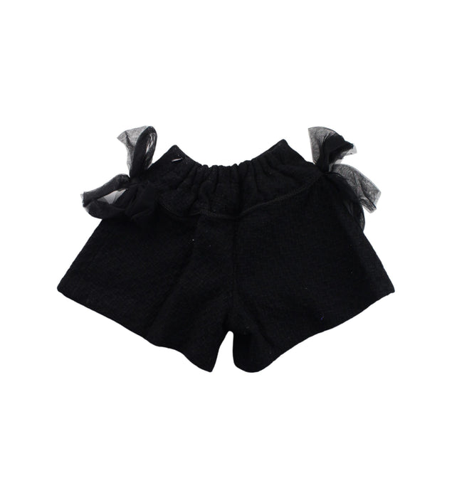 A Black Shorts from Nicholas & Bears in size 8Y for girl. (Back View)