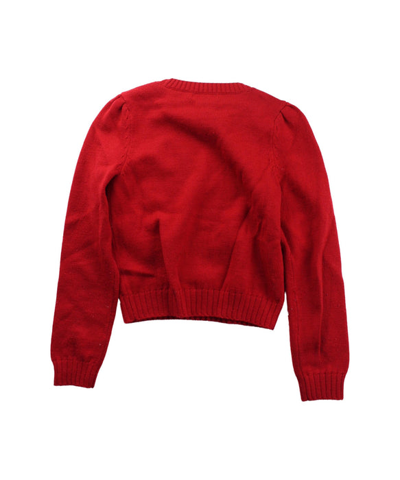 A Red Knit Sweaters from Nicholas & Bears in size 8Y for girl. (Back View)