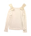 A White Long Sleeve Tops from I Pinco Pallino in size 8Y for girl. (Back View)