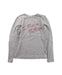 A Grey Long Sleeve T Shirts from I Pinco Pallino in size 8Y for neutral. (Front View)