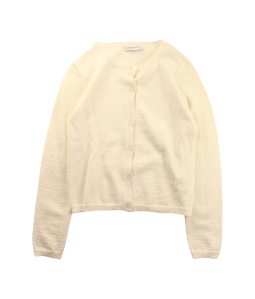 A Ivory Cardigans from I Pinco Pallino in size 10Y for girl. (Front View)