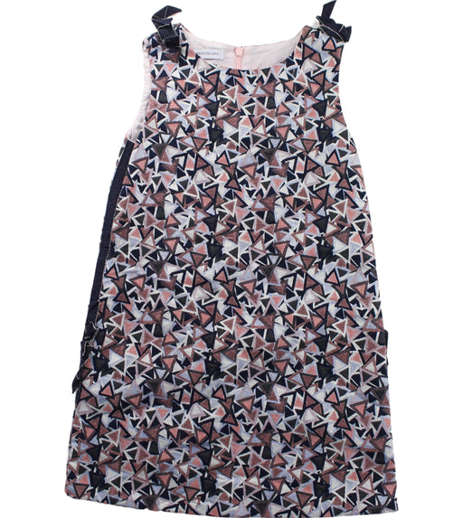 A Multicolour Sleeveless Dresses from I Pinco Pallino in size 6T for girl. (Front View)
