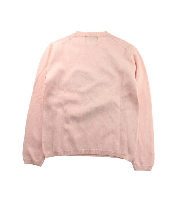 A Pink Knit Sweaters from Markus Lupfer in size 12Y for girl. (Back View)