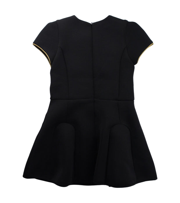 A Black Short Sleeve Dresses from John Galliano in size 6T for girl. (Back View)