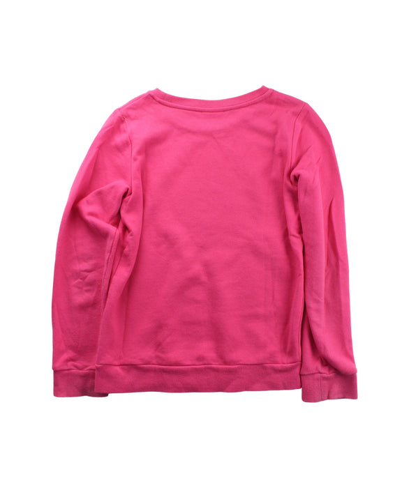 A Pink Crewneck Sweatshirts from Seed in size 10Y for girl. (Back View)