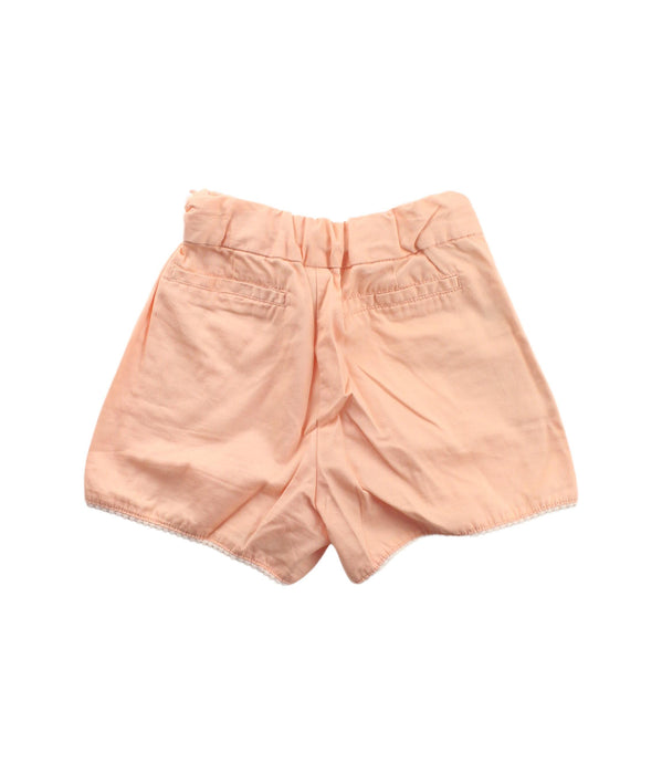 A Peach Shorts from Janie & Jack in size 6T for girl. (Back View)