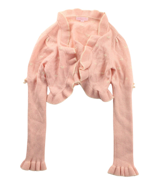 A Peach Cardigans from Nicholas & Bears in size 8Y for girl. (Front View)